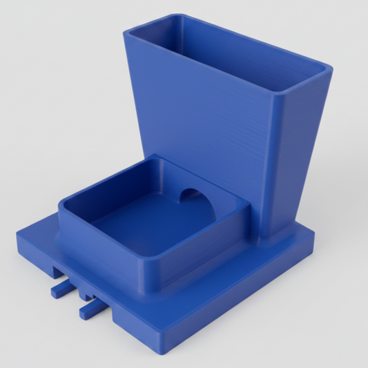 Blue Whisker relief Water Bowl Module for cats