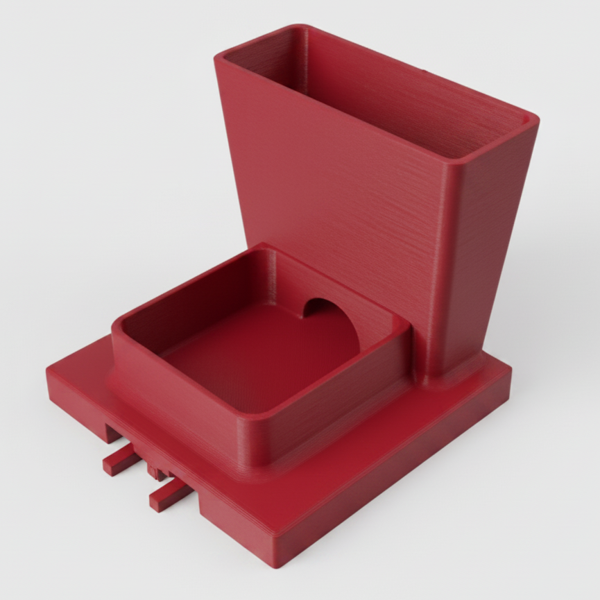 Red Whisker relief Water Bowl Module for cats