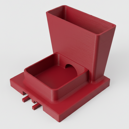 Red Whisker relief Water Bowl Module for cats