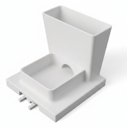 White Whisker relief Water Bowl Module for cats