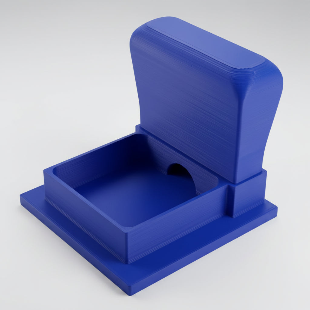 Blue Whisker Relief Water Bowl for Cats