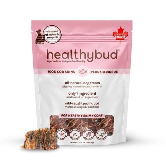 Cod Skin Cubes – Healthy Crunchy Dog & Cat Treats
