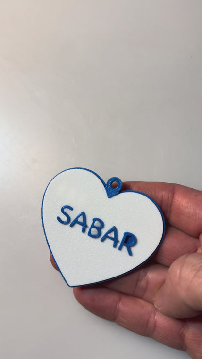 Médaille personnalisée pour animal de compagnie avec nom et numéro, munie d'un mousqueton pivotant.