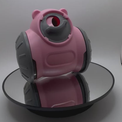 Distributeur d'aliments lents pour chien – Jouet interactif en forme d'ours