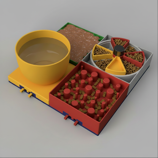Refined modular dining station